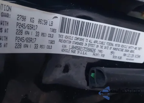 2007 Jeep Grand Cherokee Limited z USA, uszkodzony, nr VIN 1J8HR58217C590626